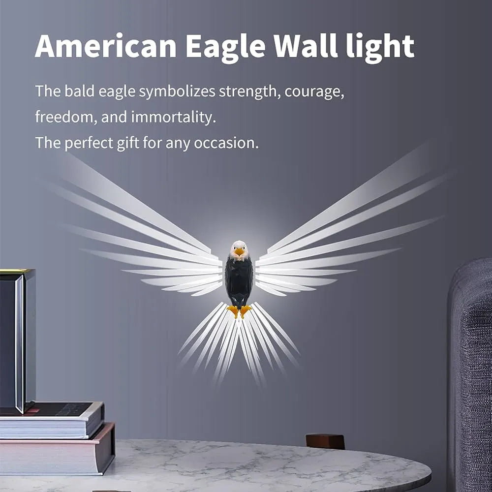 LED Eagle Wall Light