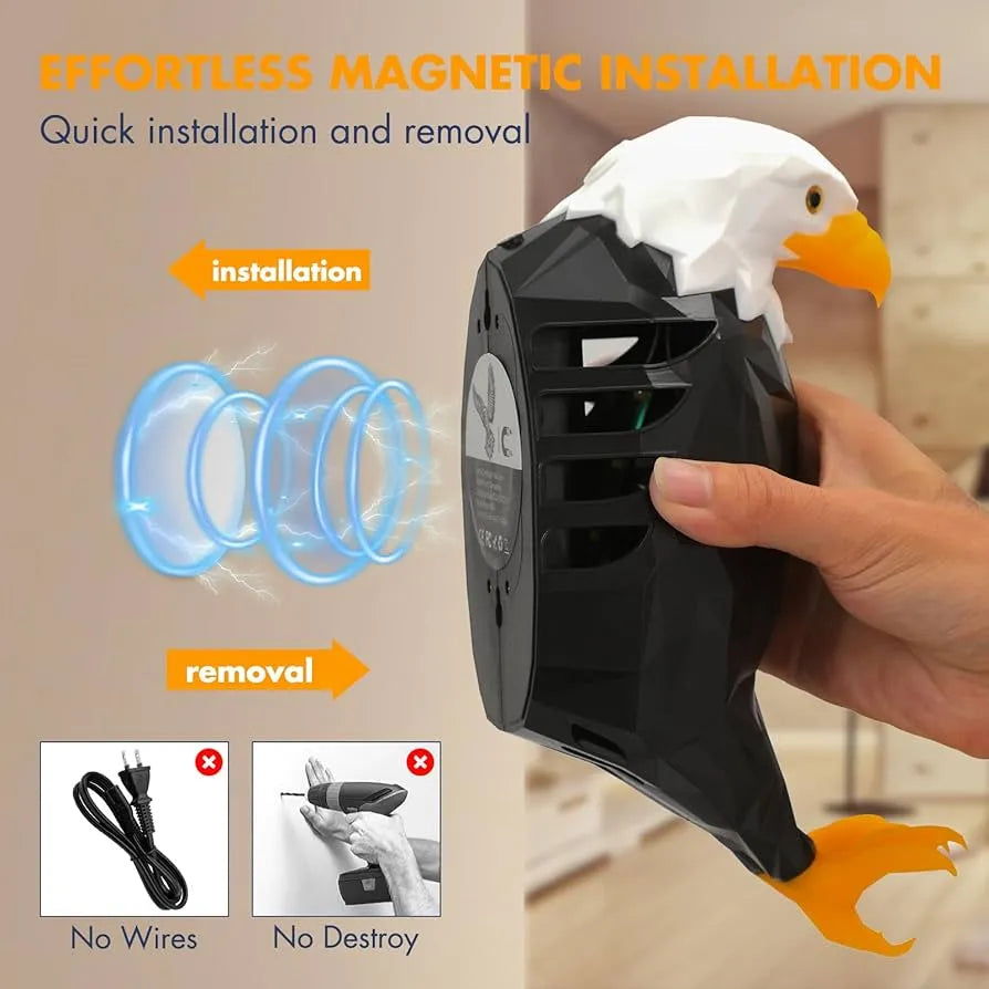 LED Eagle Wall Light
