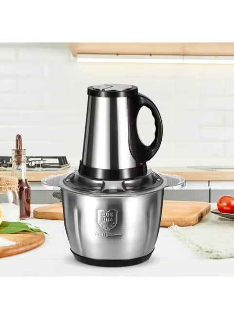 1 Liter Silver Crest Food Chopper – Steel Bowl