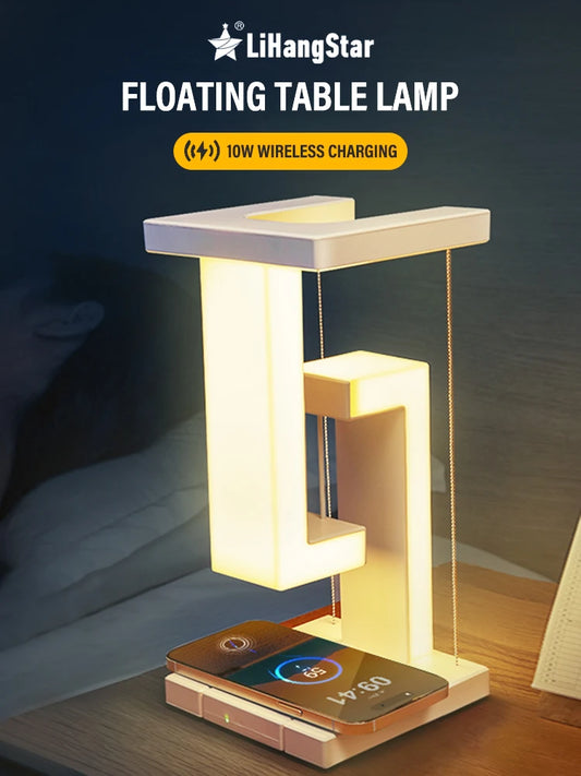2-in-1 Wireless Charging LED Table Lamp