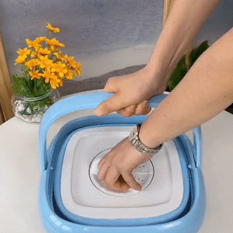 Mini Foldable Washing Machine – 2-in-1 Design