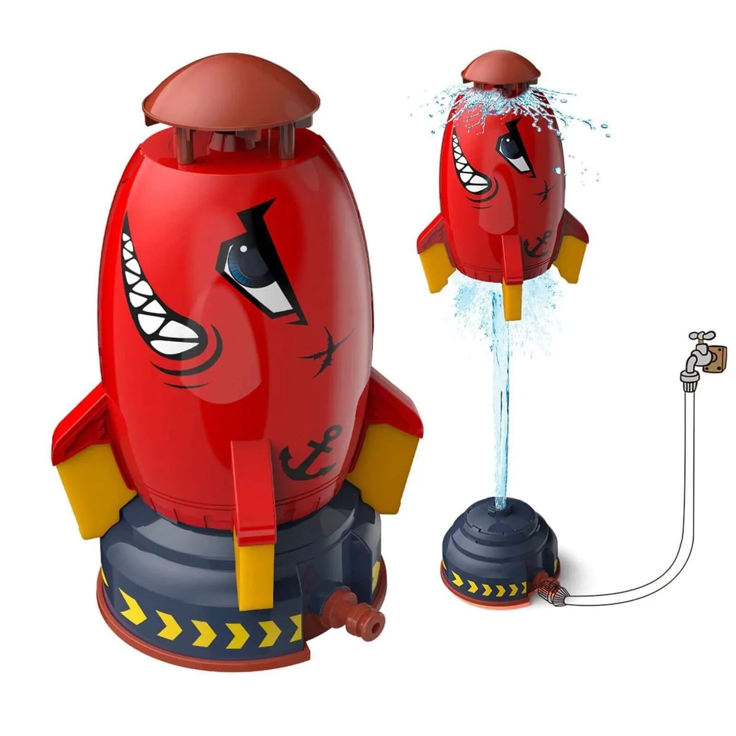 Rocket Sprinkler Toy – Water Launcher for Kids