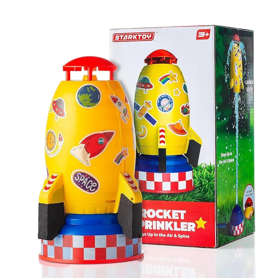 Rocket Sprinkler Toy – Water Launcher for Kids
