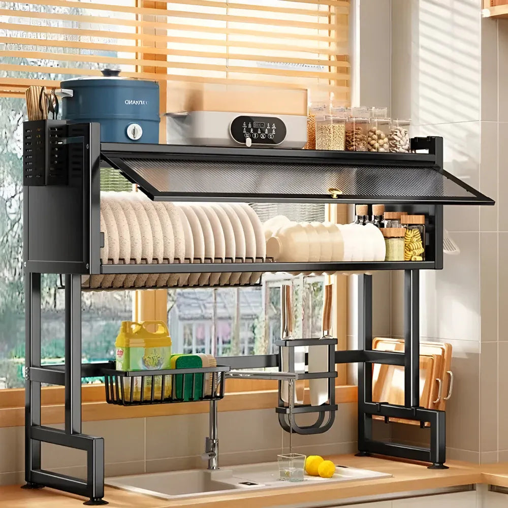 Kitchen Over The Sink Dish Rack