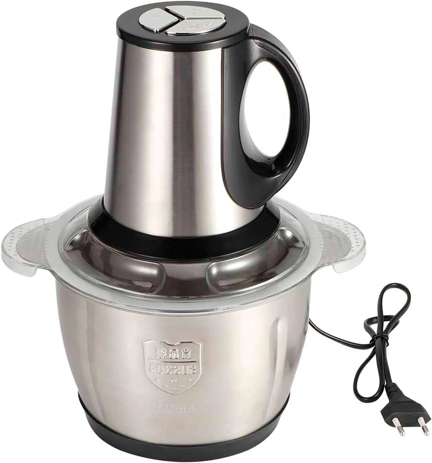 1 Liter Silver Crest Food Chopper –  Steel Bowl