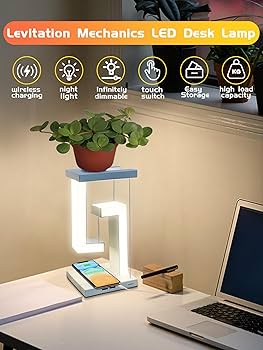 2-in-1 Wireless Charging LED Table Lamp