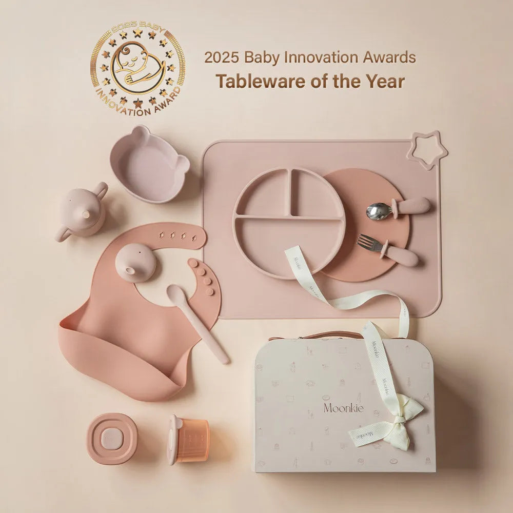 8pcs Silicone Baby Feeding Set