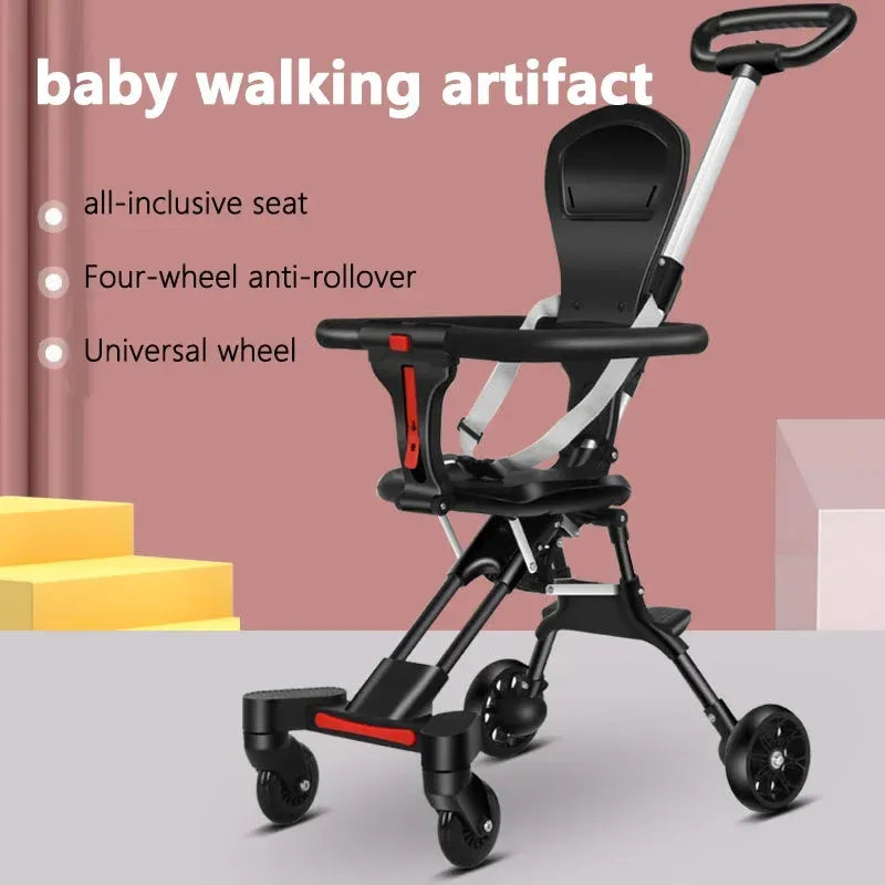 2-Way Foldable Baby Stroller – Ultra Lightweight