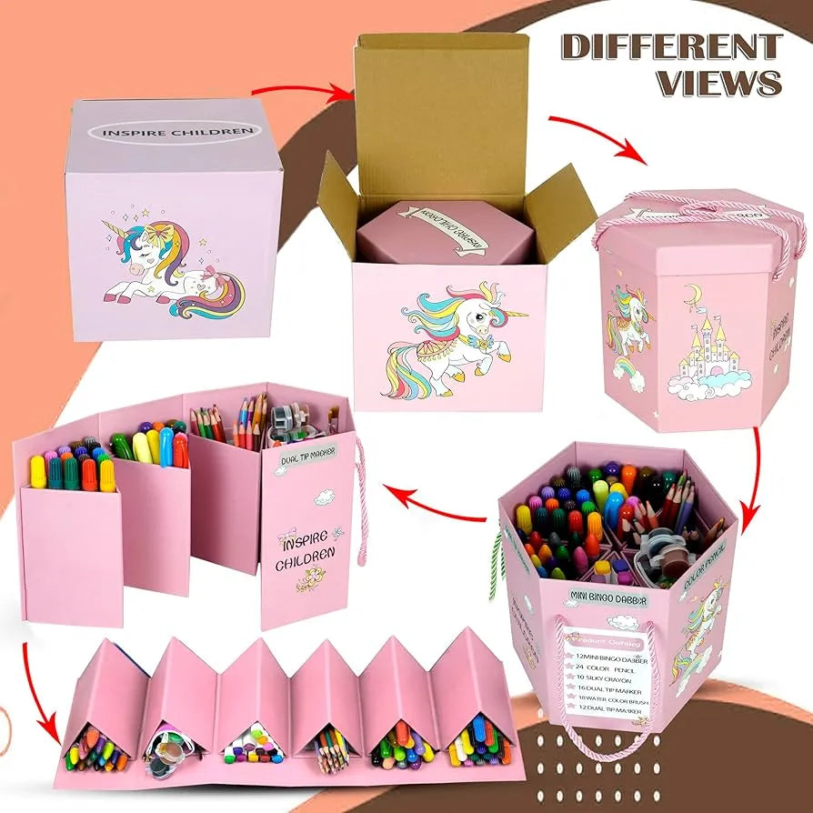 Deluxe Art Drawing Set for Kids – Model 113