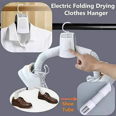 Electric Clothes & Shoe Dryer Hanger