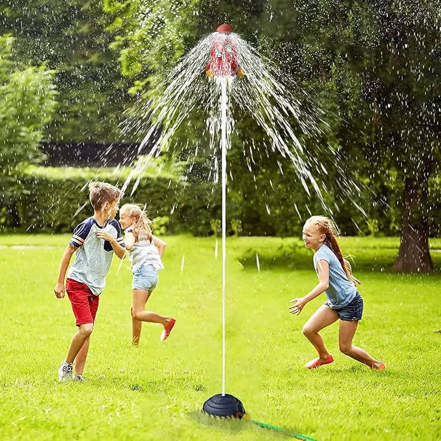 Rocket Sprinkler Toy – Water Launcher for Kids