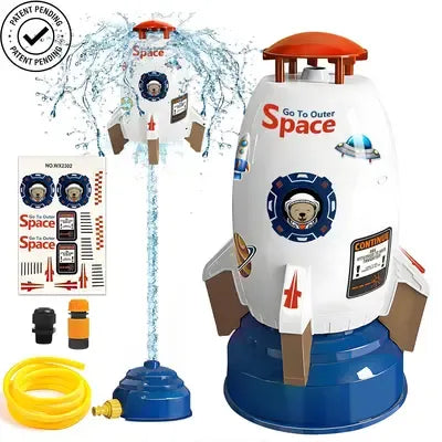 Rocket Sprinkler Toy – Water Launcher for Kids