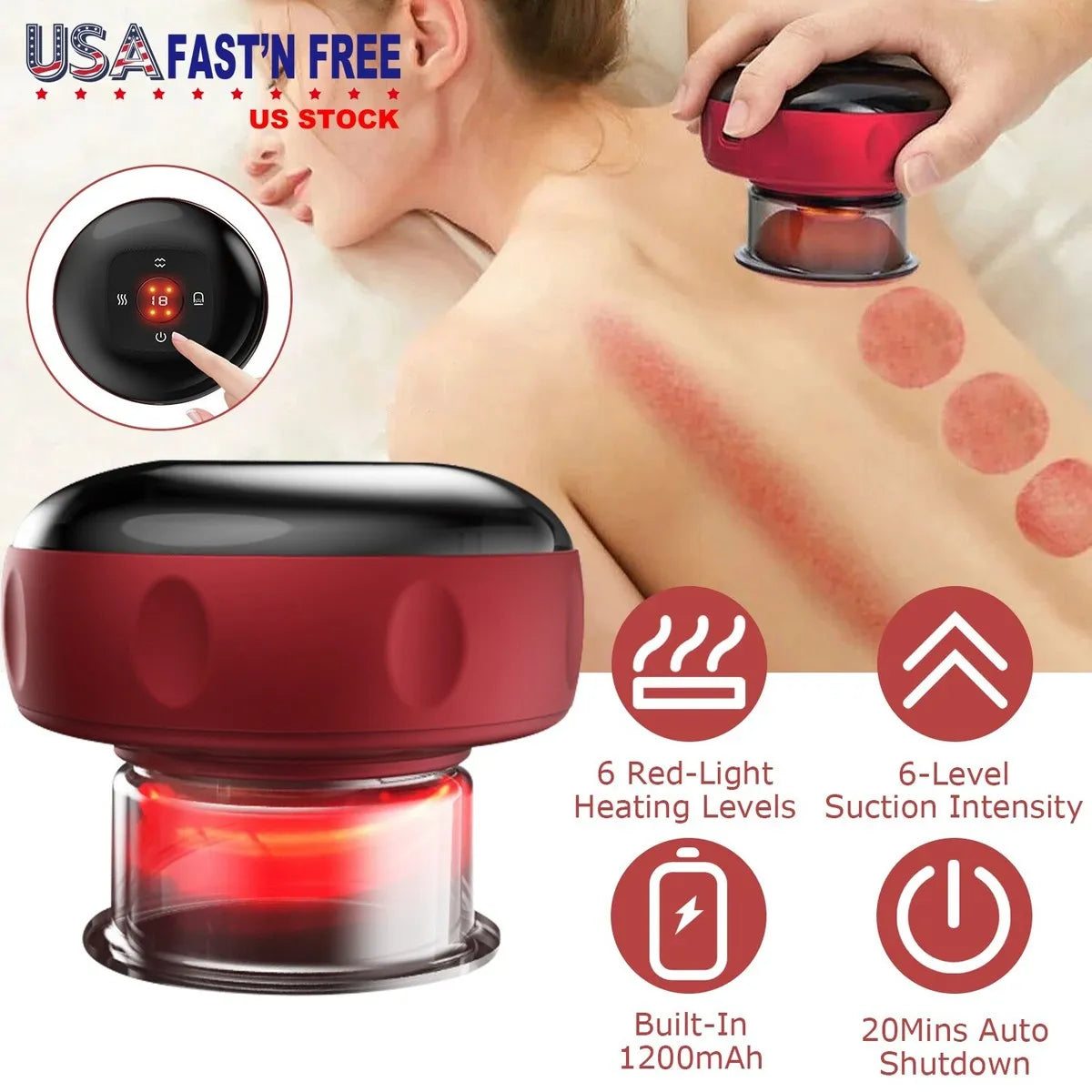 Smart Vacuum Cupping Therapy Massager