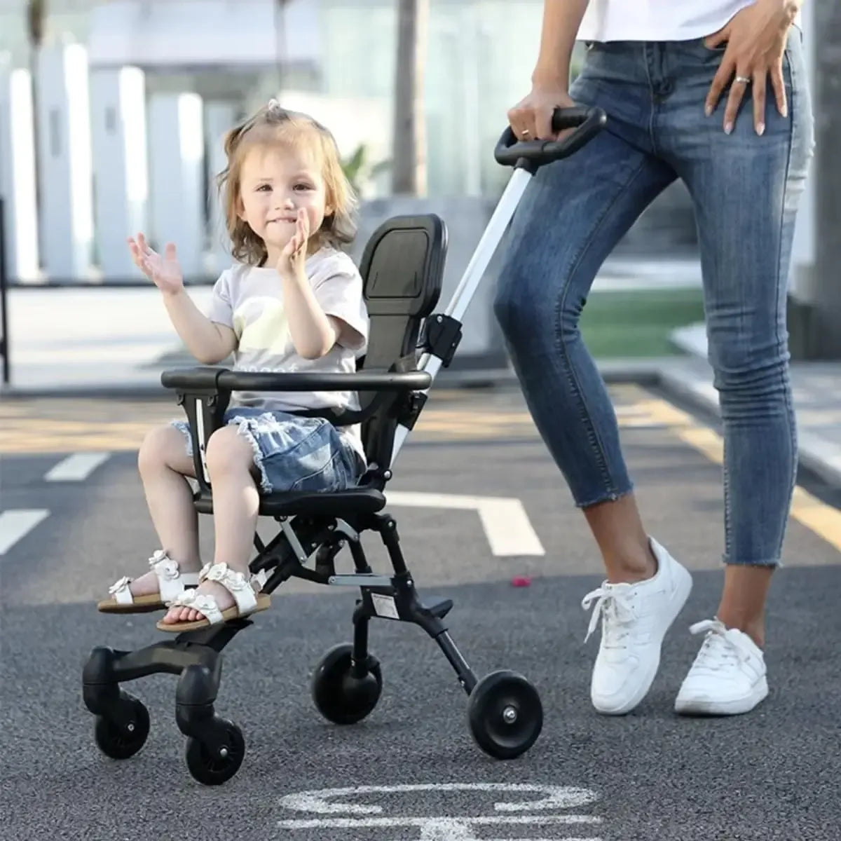 2-Way Foldable Baby Stroller – Ultra Lightweight